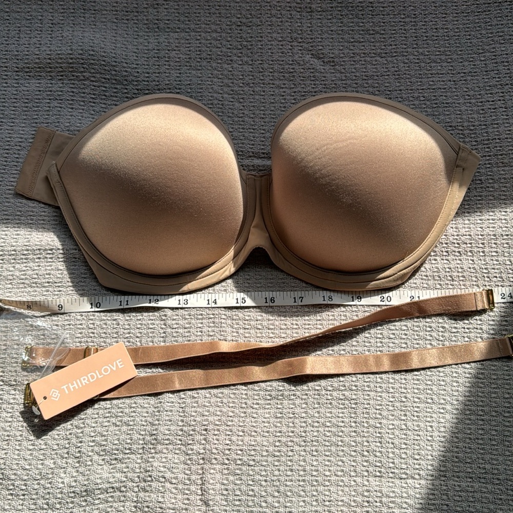 Third love 24/7 Classic Strapless Bra Size 36 D
